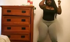 bbw ebony in blak bl ...